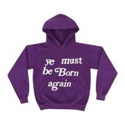 Cactus Plant Flea Market Lila Born Again Hoodie Begränsad Upplaga Purp...