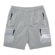 Palace Begränsad upplaga Mesh Ficka Shorts Grå Gray, Herr