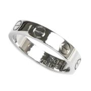 Cartier Vintage Pre-owned Vitt guld ringar Gray, Dam