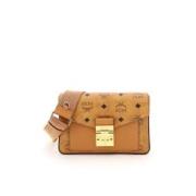 MCM Stilren Crossbody Väska Brown, Dam