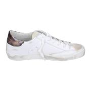 Philippe Model Vintage Läder Damsneakers Multicolor, Dam