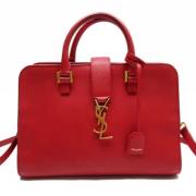 Yves Saint Laurent Vintage Pre-owned Tyg handvskor Red, Dam