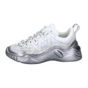 Stokton Läder Sneakers för Kvinnor White, Dam