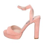 Liu Jo Suede Dam Sandaler Stilfull Pink, Dam