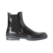 Maison Margiela Borstad Chelsea Boots Black, Herr