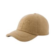 Versace Bomull Beige Baseball Cap Ull Beige, Herr