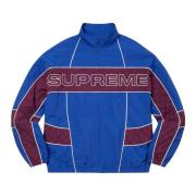 Supreme Begränsad upplaga Jacquard Panel Track Jacket Blue, Herr