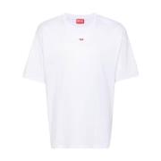 Diesel Vita T-shirts och Polos White, Herr