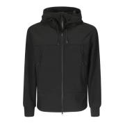 C.p. Company Stretch Parka Jacka med Dragkedja Black, Herr