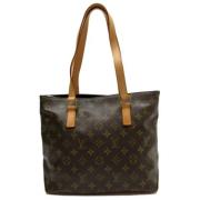 Louis Vuitton Vintage Pre-owned Canvas axelremsvskor Brown, Dam