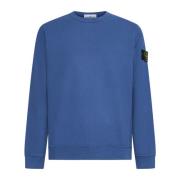 Stone Island Flygvapenblå Crew Neck Sweatshirt Blue, Herr