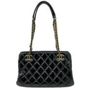 Chanel Vintage Pre-owned Laeder chanel-vskor Black, Dam