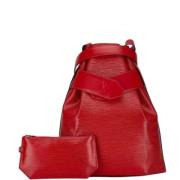 Louis Vuitton Vintage Pre-owned Laeder louis-vuitton-vskor Red, Dam