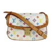 Louis Vuitton Vintage Pre-owned Canvas axelremsvskor Multicolor, Dam