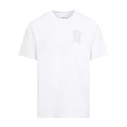 Casablanca Vita T-shirts Polos för män White, Herr