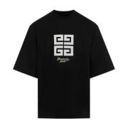 Givenchy Svart Crew Neck T-shirt Black, Herr