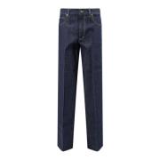 Gucci Blå Bomulls Jeans Aw23 Blue, Herr