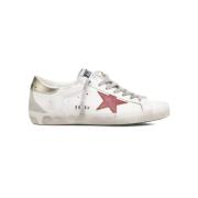 Golden Goose Klassiska Vita Super Star Sneakers White, Herr