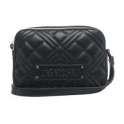 Love Moschino Quiltad Svart Axelväska Black, Dam