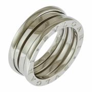 Bvlgari Vintage Pre-owned Vitt guld ringar Gray, Dam