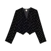 Ines De La Fressange Paris OLE Jacket Black, Dam