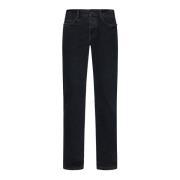 Saint Laurent Midnattsblå Denim Slim Cut Jeans Blue, Herr