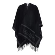 Max Mara Svart Halsduk Kollektion Black, Dam