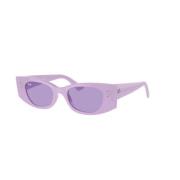 Ray-Ban Stiliga Rosa Violet Solglasögon Pink, Dam