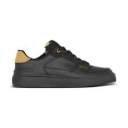 Balmain B-Court Flip träningsskor i kalvskinn Black, Herr