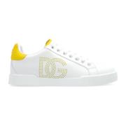 Dolce & Gabbana Sportskor Portofino White, Dam