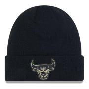 New Era Svart Metallic Badge Beanie Mössa Black, Unisex