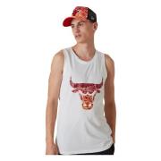 New Era Bulls NBA Tank Top Vit White, Herr