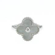 Van Cleef & Arpels Pre-owned Pre-owned Vitt guld ringar Gray, Dam