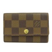 Louis Vuitton Vintage Pre-owned Canvas nyckelhllare Brown, Dam