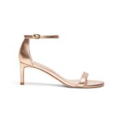 Stuart Weitzman Nunakedstraight 60 Sandal Pink, Dam