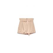 Gaëlle Paris Shorts för kvinnor - Sommarkollektion Beige, Dam