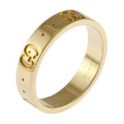 Gucci Vintage Pre-owned Guld ringar Yellow, Dam