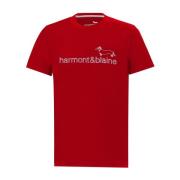 Harmont & Blaine Kortärmad T-shirt Red, Herr