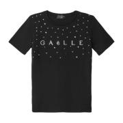 Gaëlle Paris Kortärmad T-shirt Black, Dam