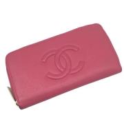 Chanel Vintage Pre-owned Laeder plnbcker Red, Dam