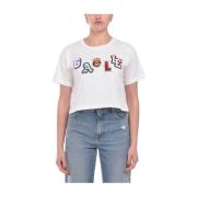 Gaëlle Paris Kortärmad T-shirt White, Dam