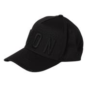 Dsquared2 Baseball Cap - Stiligt huvudbonadstillbehör Black, Herr