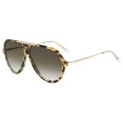 Isabel Marant Havana Gold Green Shaded Sunglasses Brown, Dam