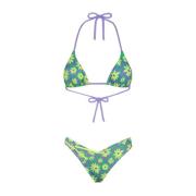 F**k Stiligt Bikini Set Multicolor, Dam