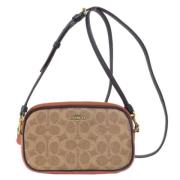 Coach Pre-owned Pre-owned Plast axelremsvskor Brown, Dam