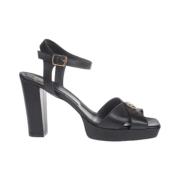 Fracomina High Heel Sandals Black, Dam