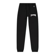 Champion Sporty Tracksuit Bottoms Black, Dam