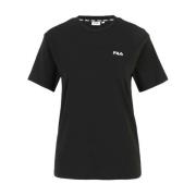 Fila Dam Biendorf T-shirt, Bomull Tillverkad Black, Dam