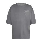 Fila Snygga T-shirts för vardagsbruk Gray, Herr