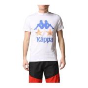 Kappa T-Shirts White, Herr